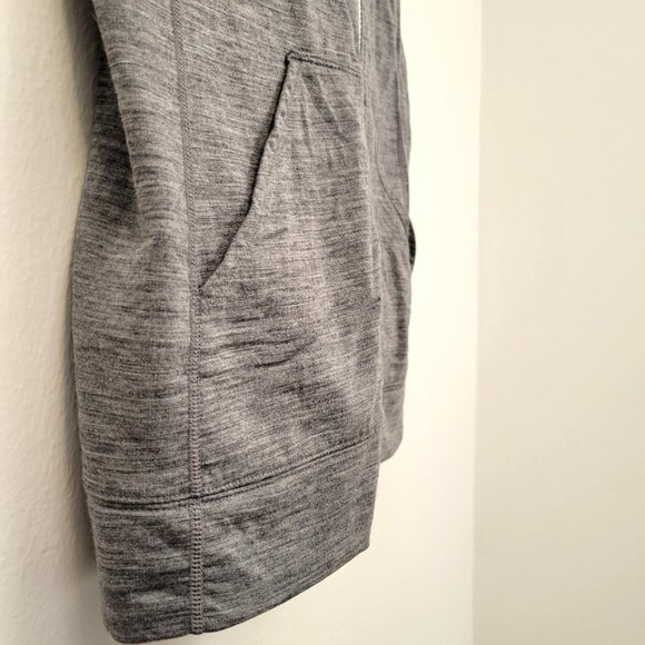 Icebreaker Women’s Mid-Layer Hooded Full Zip Vest L Merino Wool sleeveless top - Picture 6 of 8